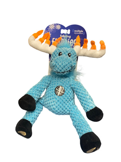 Fabdog multisqueak dog toy brings joy to your dog during the Hanukka season.