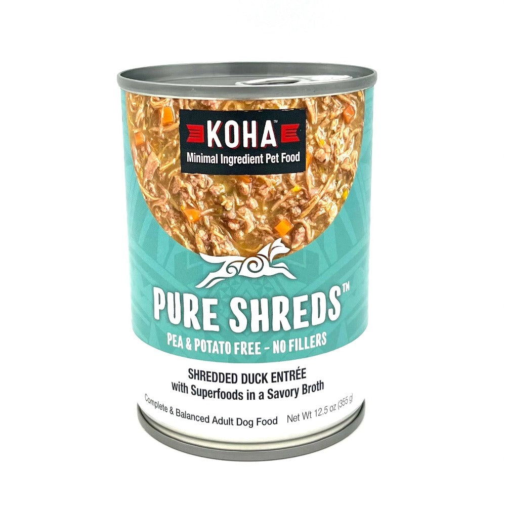 Koha Pure Duck Entre dog food can