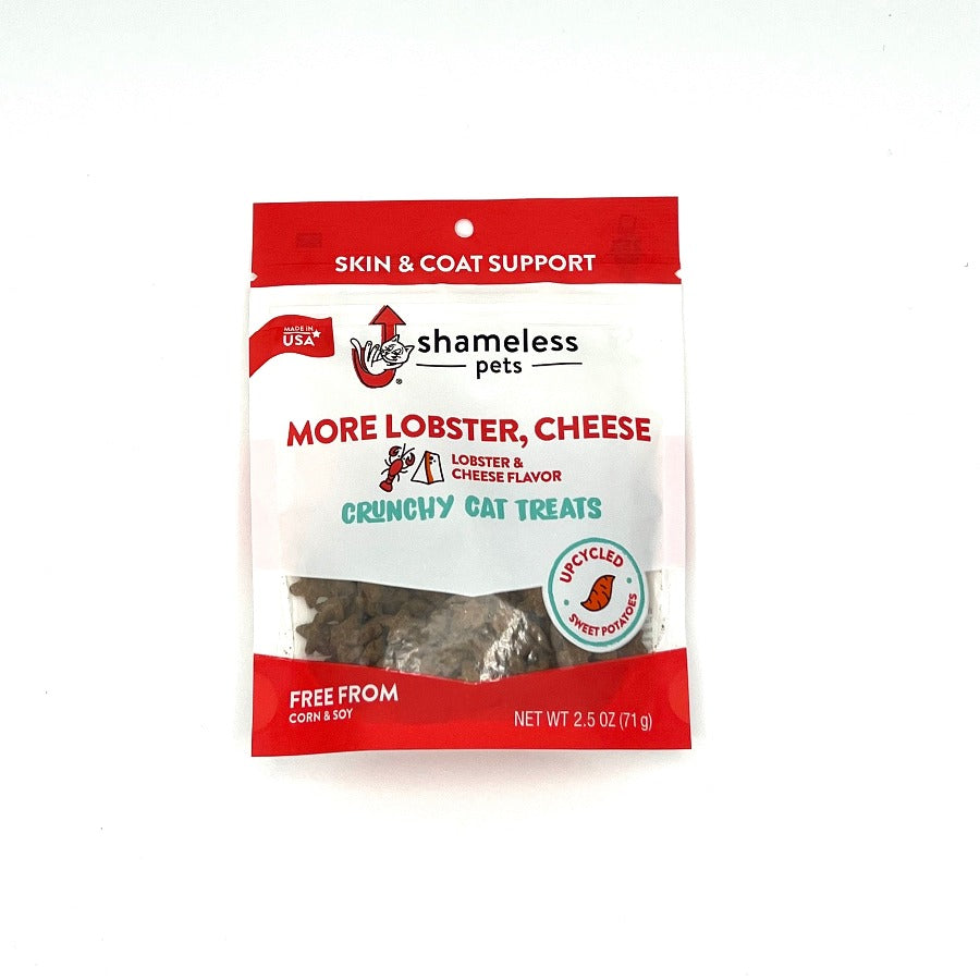 Shameless Pet More Lobster, Cheese Crunchy Cat Treats 2.5oz bag