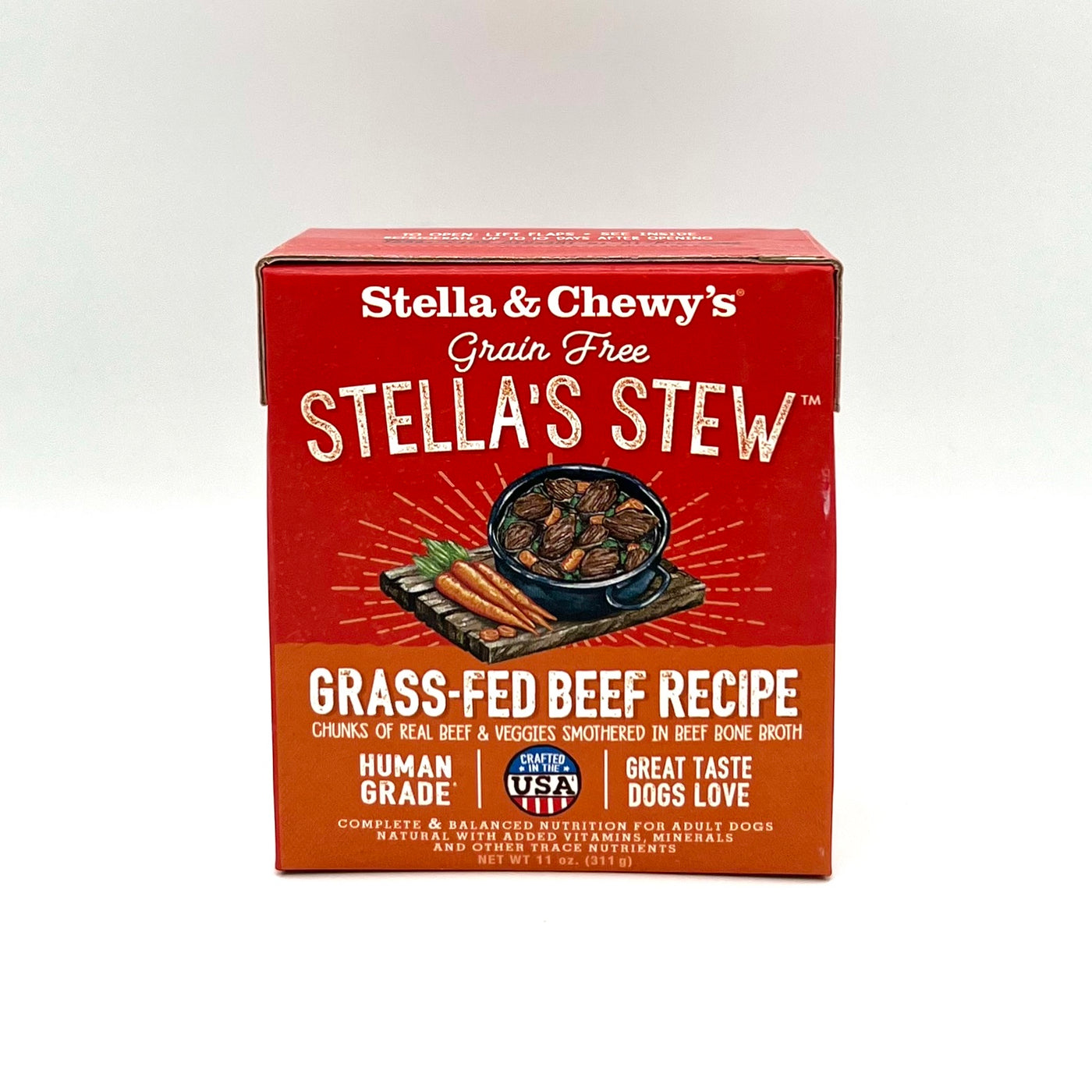 Stella's Stew Grass Fed Beef dog food