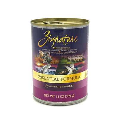 Zignature canned essential formula