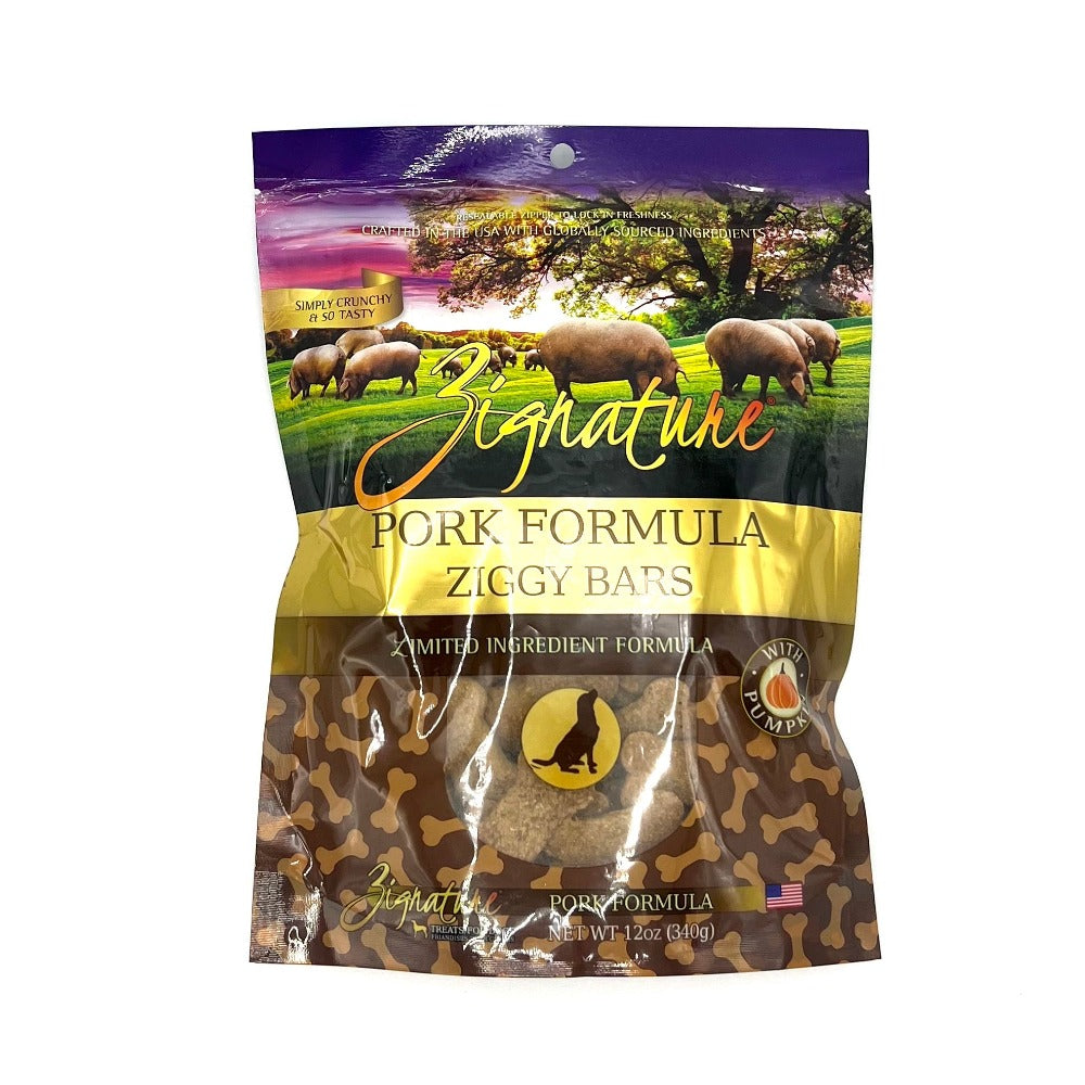 Pork formula dog treats