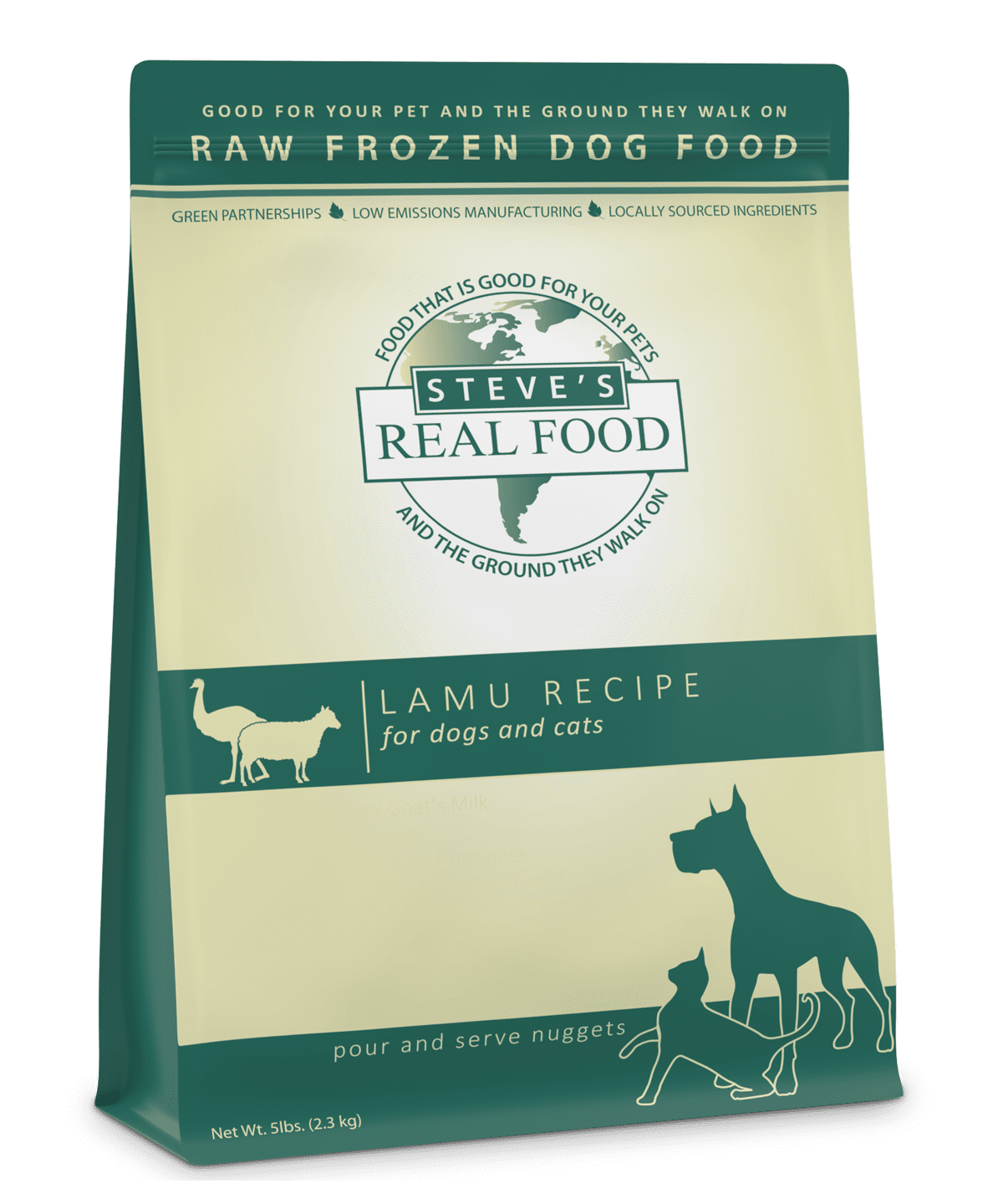 Steve's Real Food Lamu Recipe for dogs and cats