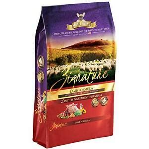 Zignature lamb formula for small breeds