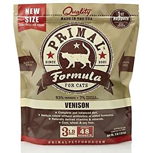 Primal venison for cats