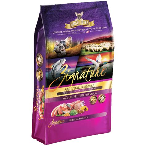 Zignature essential pet food