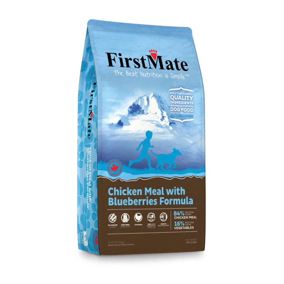 First Mate Chicken and Blueberries 28 pound bag