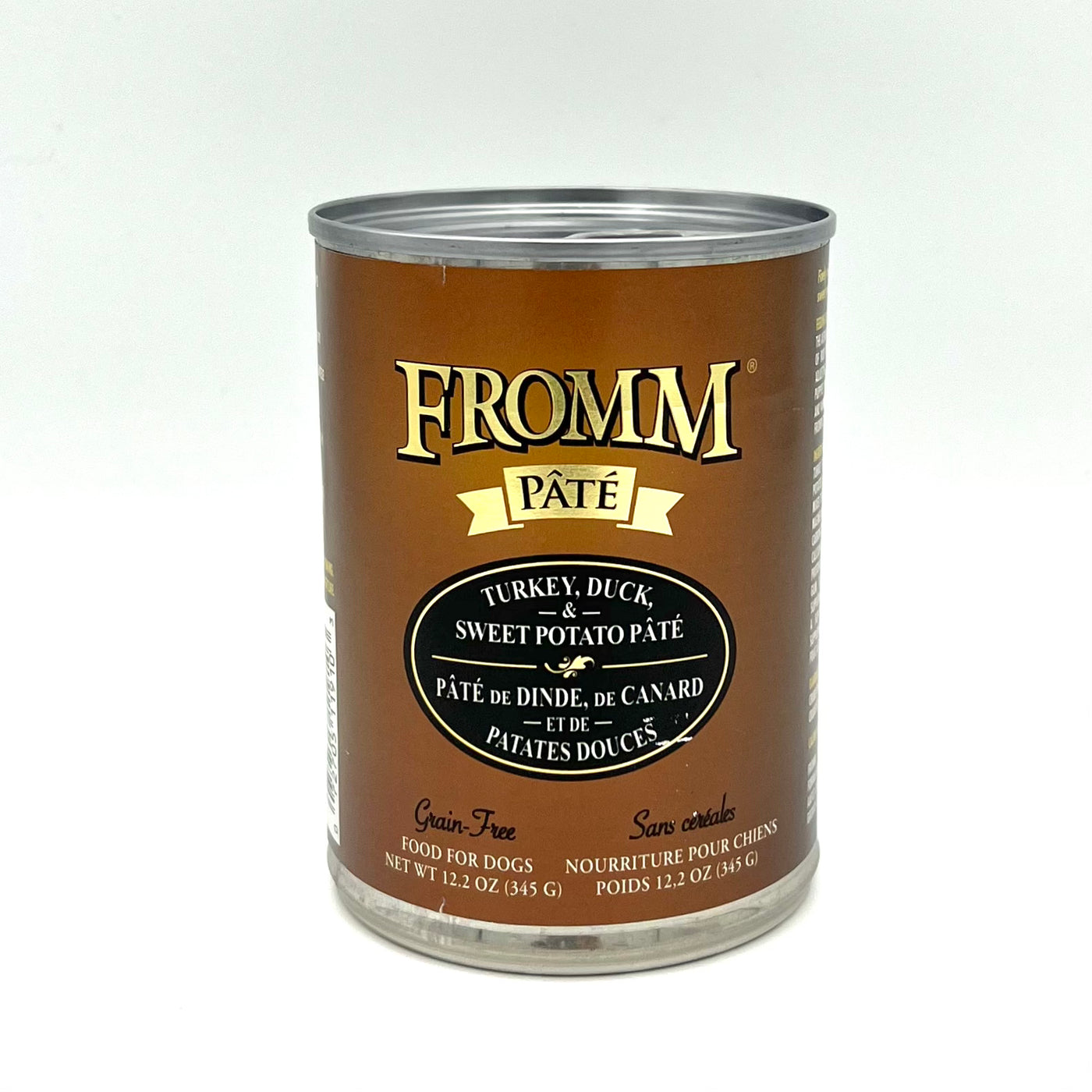 Fromm Turkey Duck Sweet PotatoPate Gold 12.2oz