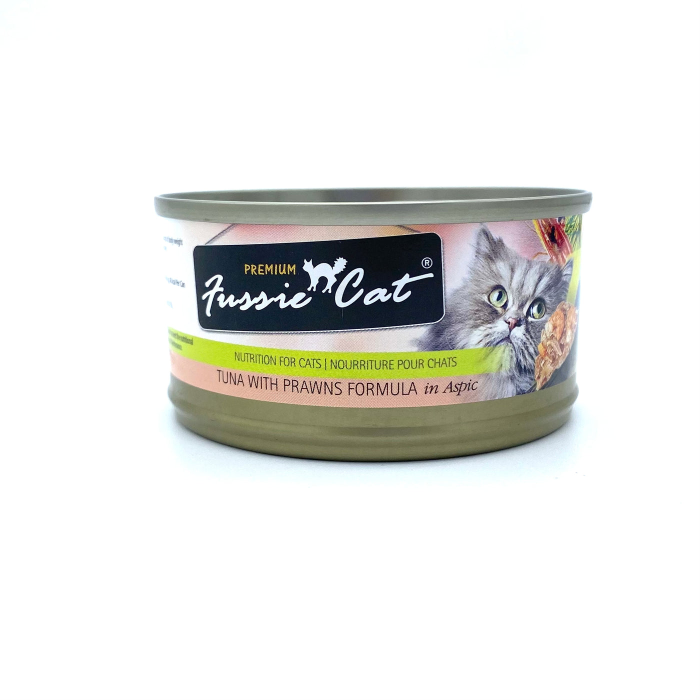 Fussie Cat Tuna & Prawns 2.8oz can