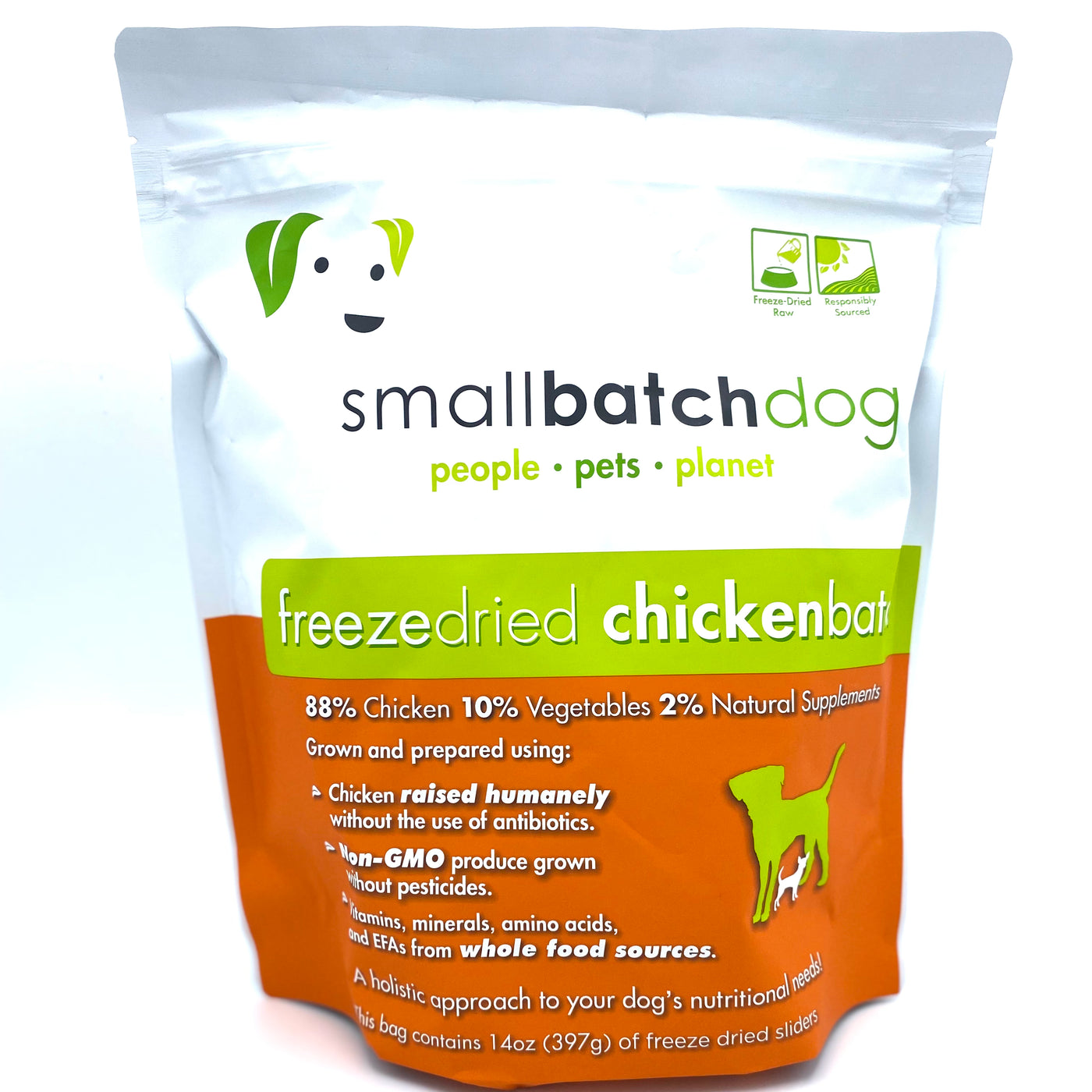 Small Batch Pork Batch Freeze Dried Dog Food 14 oz