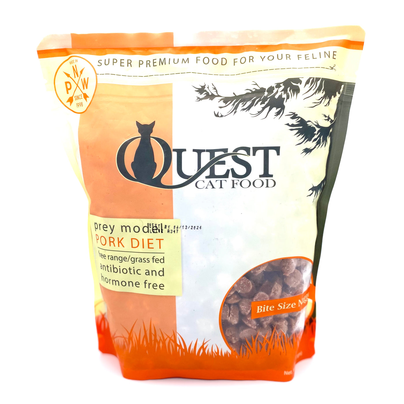 Quest Pork Raw for Cats 2lb