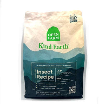 Open Farm kind earth insect recipe food