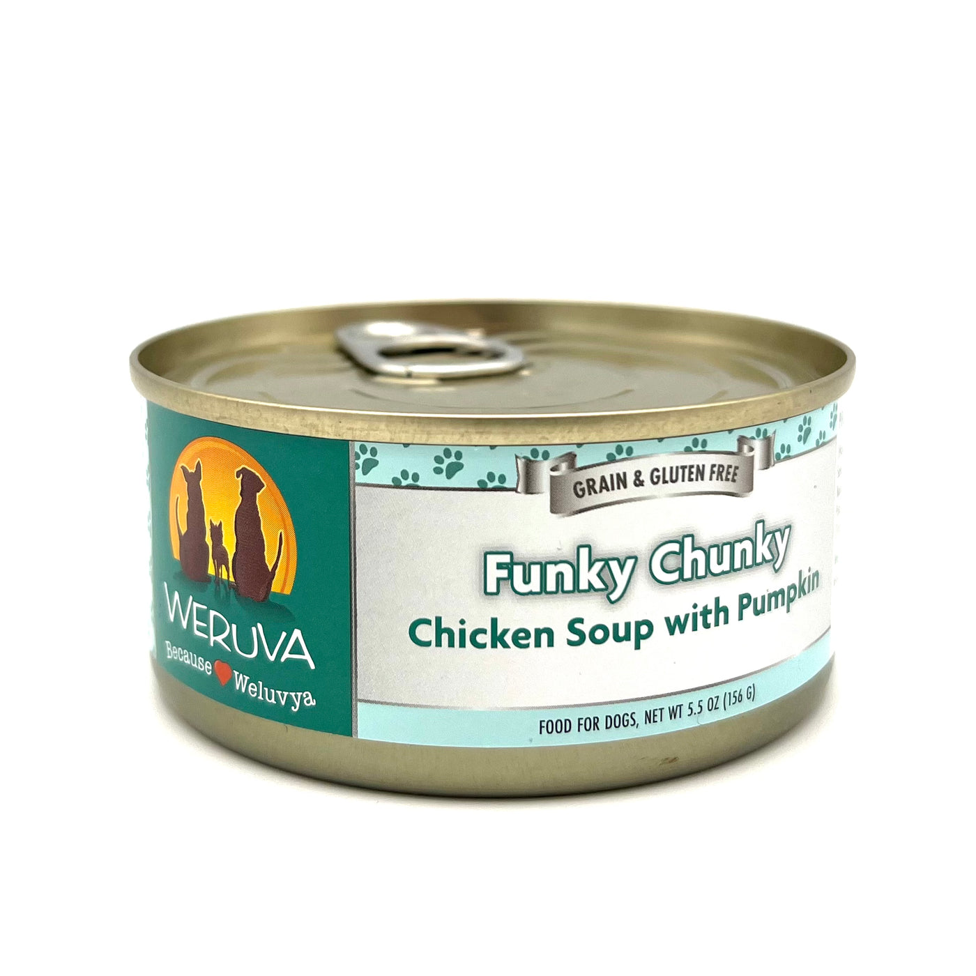 Weruva Funky Chunky Chicken Soup Dog Food 5.5 oz