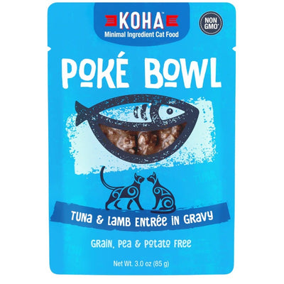 Koha poke bowl tuna and lamb cat food