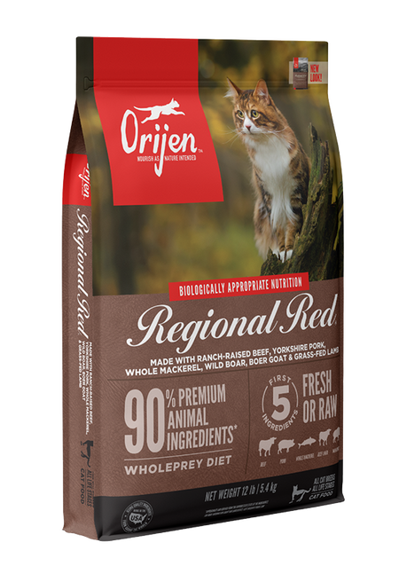 Orijen regional red dry cat food