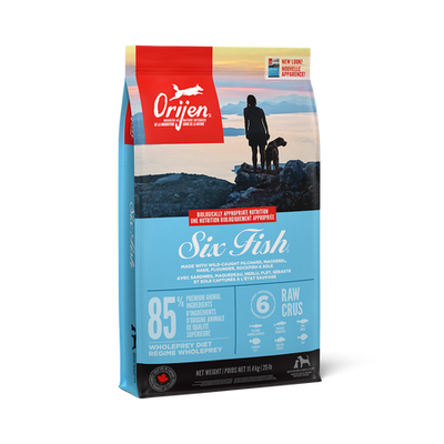 Orijen Six Fish dry dog food