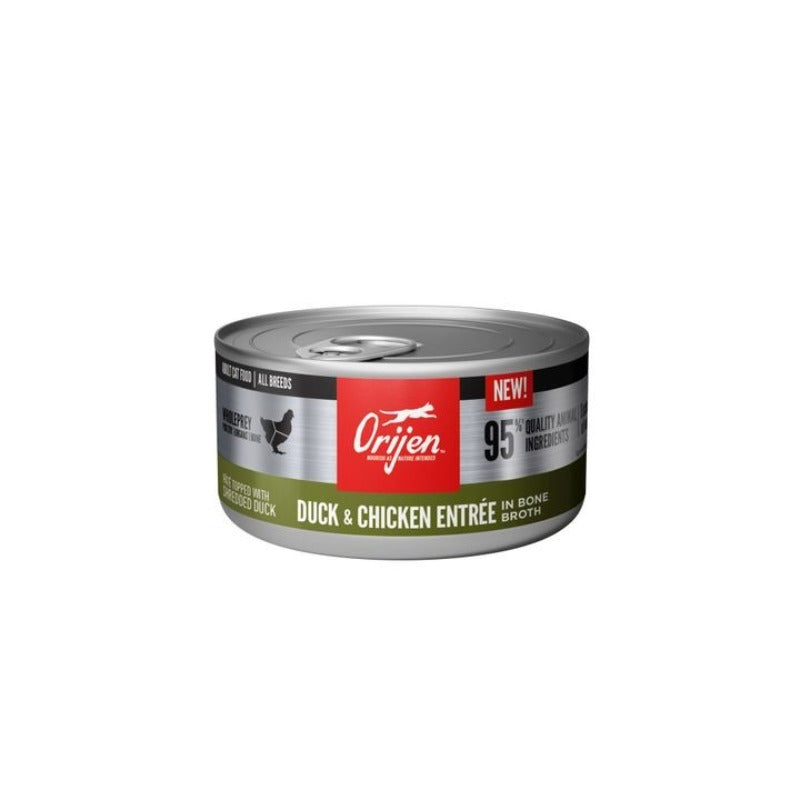 Orijen duck and chicken canned food