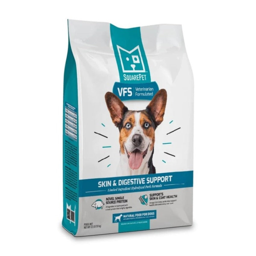 Square Pet Digestive Support food bag