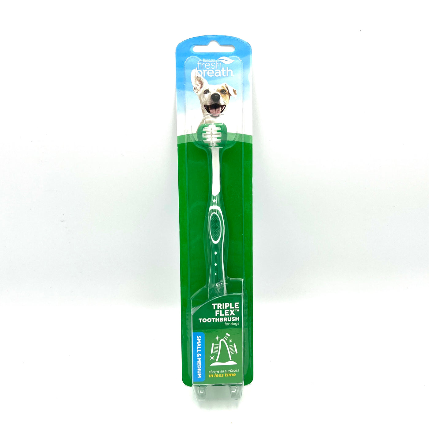 Tropiclean Triple Flex Toothbrush Sm/MD