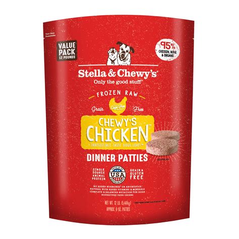 Stella and Chewy's chicken dinner patties