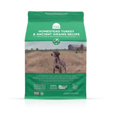 Open Farm homestead turkey and ancient grains Recipe dog food