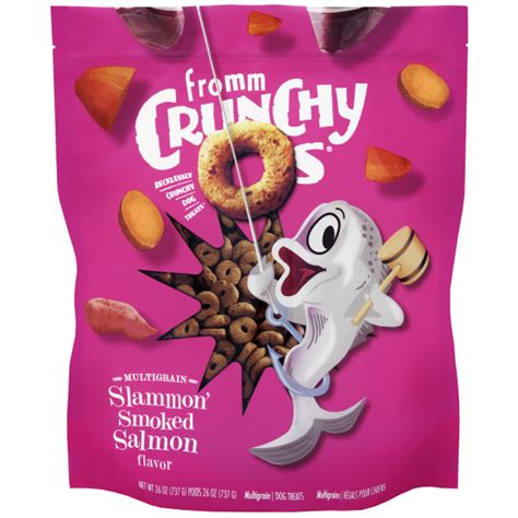 Slamming smoke salmon flavor treats