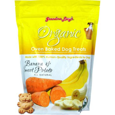 Organic Banana and Sweet Potato Oven Baked Dog Treats