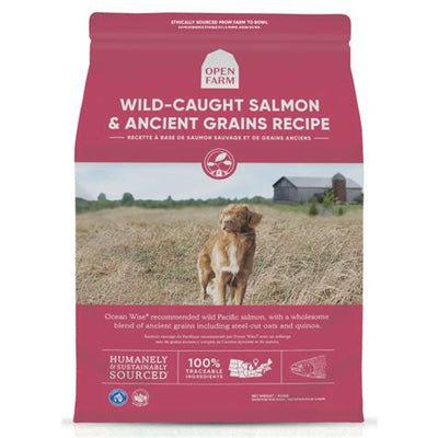 Open Farm Wild Caught Salmon and Ancient Grains Recipe dog food